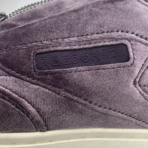Reebok Club C Double Zip Court Shoes Velvet Purple Womens - Picture 6 of 9